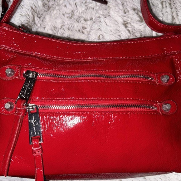 NWOT Jessica Simpson red purse! New never used! Crossbody adjustable strap! - Picture 5 of 7